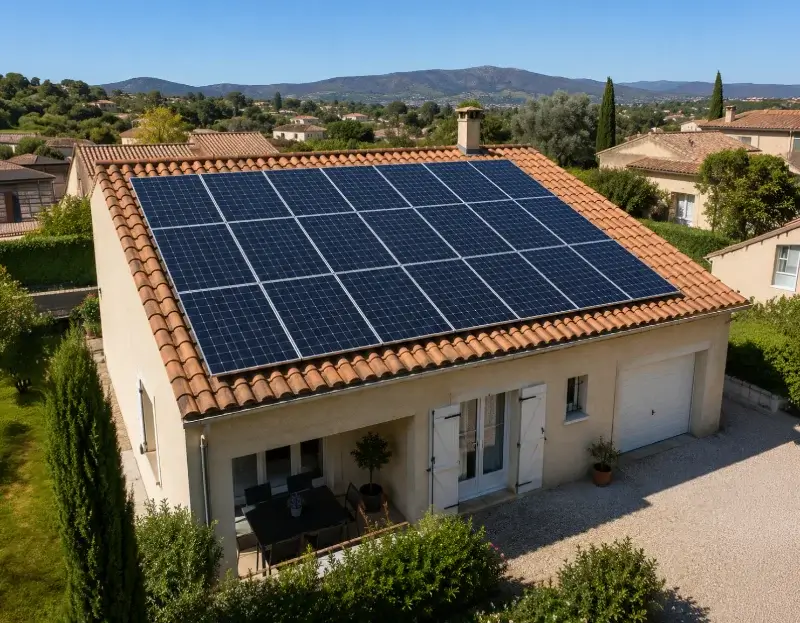 Prime à l'autoconsommation panneaux solaires Bouniagues — aide financière de l'État